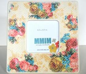 Bouquet Of Flowers Picture Frame
