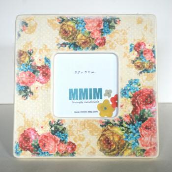 Bouquet Of Flowers Picture Frame